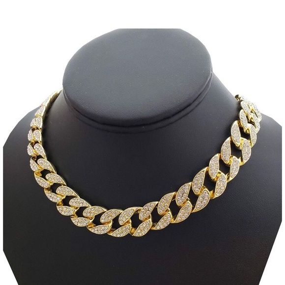 Ice lab Diamond 18” Cuban Link Choker Chain